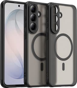 SKALO Matta Hybrid Suojakuori sopii Samsung Galaxy S26 FE - Musta
