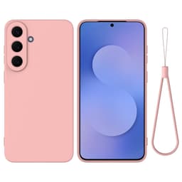 SKALO Ohut Silikoni Suojakuori sopii Samsung Galaxy S26 FE - Pinkki