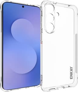 SKALO ENKAY Corner Airbag TPU Suojakuori sopii Samsung Galaxy S26 FE - Läpinäkyvä