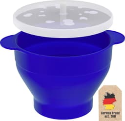 Silikonpopcornmaskin Återanvändbar Popcorn Maker
