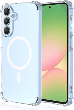 SKALO Extra Strong TPU Suojakuori sopii Samsung Galaxy S26 FE - Läpinäkyvä