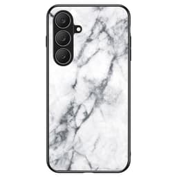 SKALO Marmori Karkaistu Lasi TPU Suojakuori sopii Samsung Galaxy S26 FE - #1