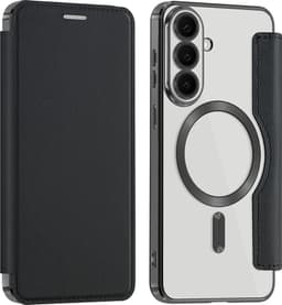 SKALO Slim Kotelo sopii Samsung Galaxy S26 FE - Musta