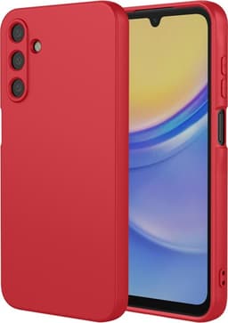 SKALO Ultraohut TPU Suojakuori sopii Samsung Galaxy S26 FE - Punainen