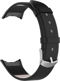 SKALO PU-Nahkaranneke sopii Google Pixel Watch 5 41mm - Musta