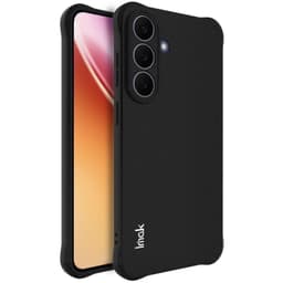 IMAK Drop Proof Matte TPU Suojakuori sopii Samsung Galaxy S26 FE - Musta