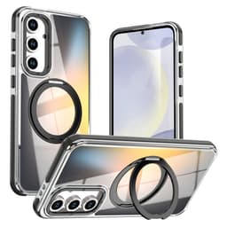 SKALO Chameleon Gradient 360° Kickstand Deksel til Samsung Galaxy S26 FE - Musta