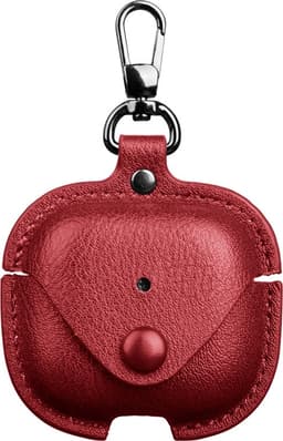 SKALO PU-Nahka Kotelo sopii AirPods 5 - Punainen