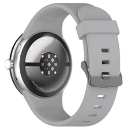 SKALO Silikoniranneke sopii Google Pixel Watch 5 45mm - Harmaa