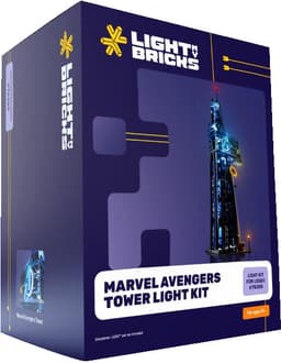 Light My Bricks Marvel Avengers Tower valosetti 76269