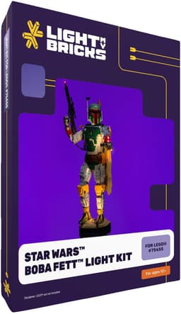 Light My Bricks Star Wars Boba Fett valosarja 75455