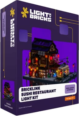 Light My Bricks Bricklink Sushi Restaurant valosetti 910060
