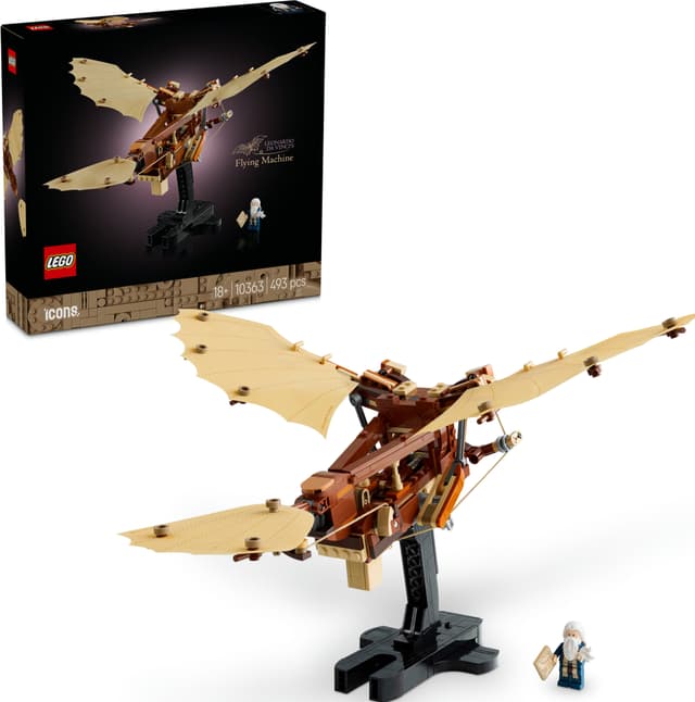 LEGO Icons Leonardo da Vincis flygmaskin 10363