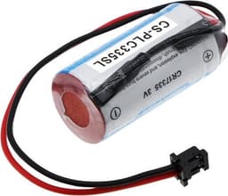 Li-MnO2 akku 1800mAh 3V Mitsubishi/Sanyo CNC-järjestelmiin