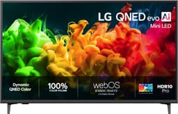 LG 43" QNED 80 evo 4K Mini LED TV (2026)