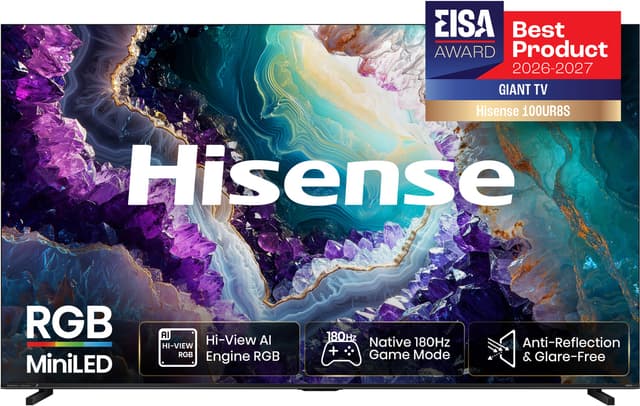 Hisense 100" UR8S 4K/UHD RGB MiniLED Smart-TV (2026)
