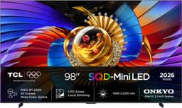 TCL 98" MSQLED80L 4K SQD-Mini LED TV (2026)