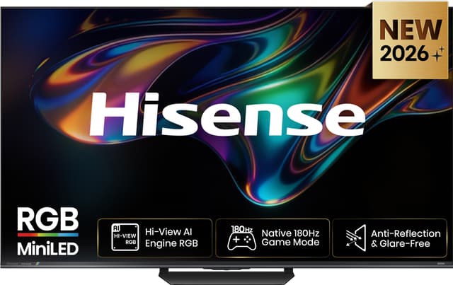Hisense 65" UR8S 4K/UHD RGB MiniLED älytelevisio (2026)