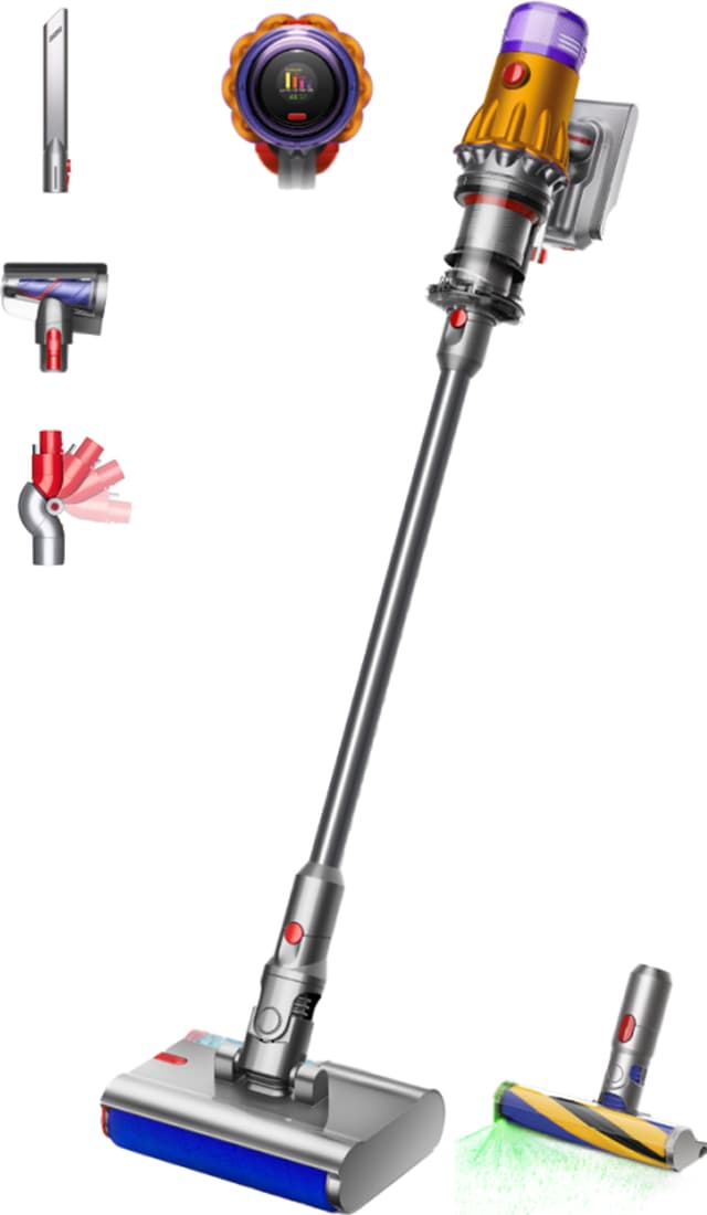 Dyson V12 Detect Slim trådløs støvsuger 630896-01 (beige)