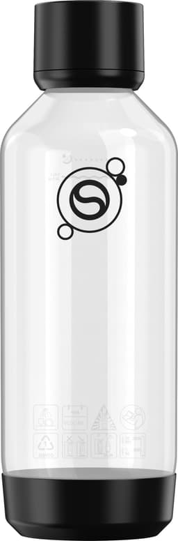 SodaStream Fizz & Refresh 1L flaska (svart)