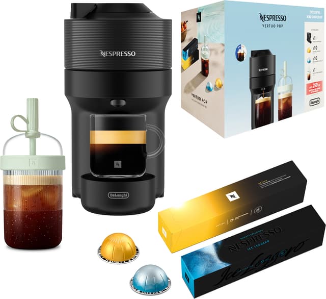 Nespresso Vertuo Pop Iced Value Pack DeLonghi ENV90.B (musta)