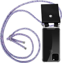 iPhone 11 PRO MAX Suojakuori Kotelo Ketju (Violetti)