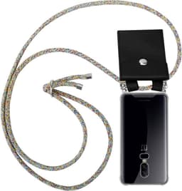 OnePlus 6 Suojakuori Kotelo Ketju (Keltainen)