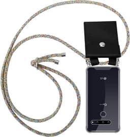 LG G8 ThinQ Suojakuori Kotelo Ketju (Keltainen)