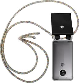 Motorola MOTO G5 Suojakuori Kotelo Ketju (Keltainen)