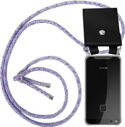 Huawei P10 LITE Suojakuori Kotelo Ketju (Violetti)