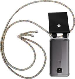 Motorola MOTO G5S Suojakuori Kotelo Ketju (Keltainen)