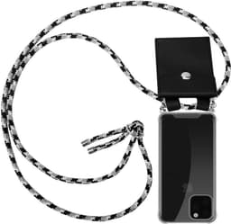 iPhone 11 PRO MAX Suojakuori Kotelo Ketju (harmaa)