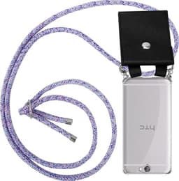 HTC ONE A9 Suojakuori Kotelo Ketju (Violetti)