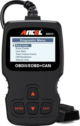 Universell OBD2-felkodsläsare för bilmotorer, CAN-diagnosverktyg för avläsning och radering av felkoder för OBD2-fordon från 1996 och nyare