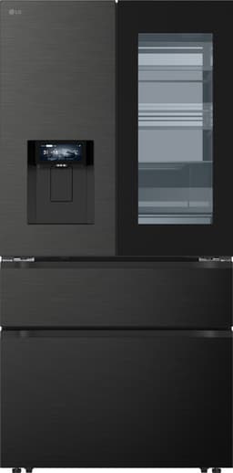 LG side-by-side GMGW70DEEV (svart)