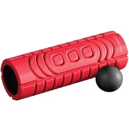 Gymstick Hierontasetti Travel Roller ja Myofascia Ball, Foam roller