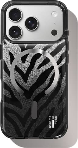 Clear Case MagSafe iPhone 17 Pro Max / 18 Pro Max Zebra Mystique
