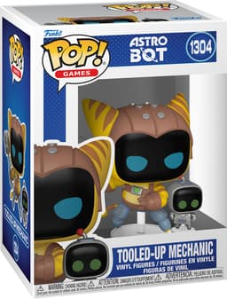 Funko POP! & Buddy Astro Bot: Tooled-Up Mechanic figuuri