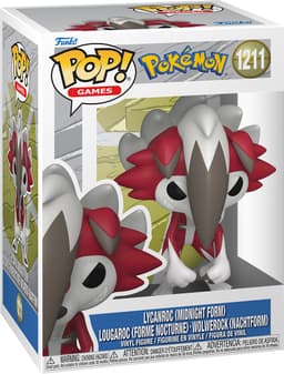 Funko POP! Pokémon: Lycanroc (Midnight Form) figuuri