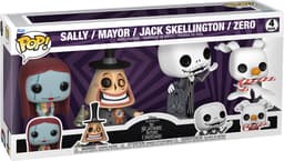 Funko POP! Disney The Nightmare Before Christmas 4-Pack figur