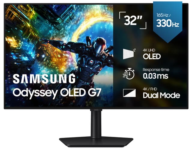 Samsung Odyssey G7 G73SH 32/UHD/OLED/165Hz spelskärm