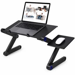 Smart justerbart laptopbord 17 tum Svart