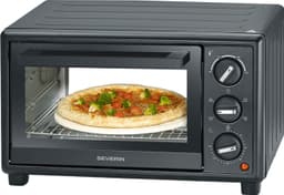 Severin Miniugn 20L TO2079 Pizzasten Svart