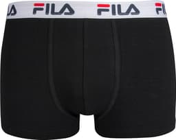 FILA Contrast Logo boxershorts 2pk (S, svart)