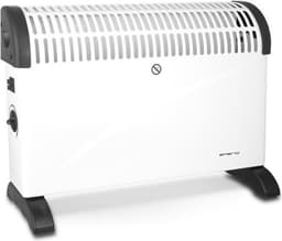 Emerio Konvektorelement 2000 W / Flytbart el-element med termostat / Fritstående rumvarmer
