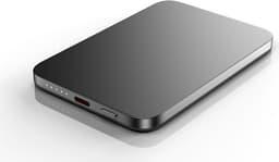 Qualo powerbank 5000 mAh med MagSafe och 20W USB-C-laddning