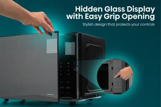 Skjult glass med enkel åpning