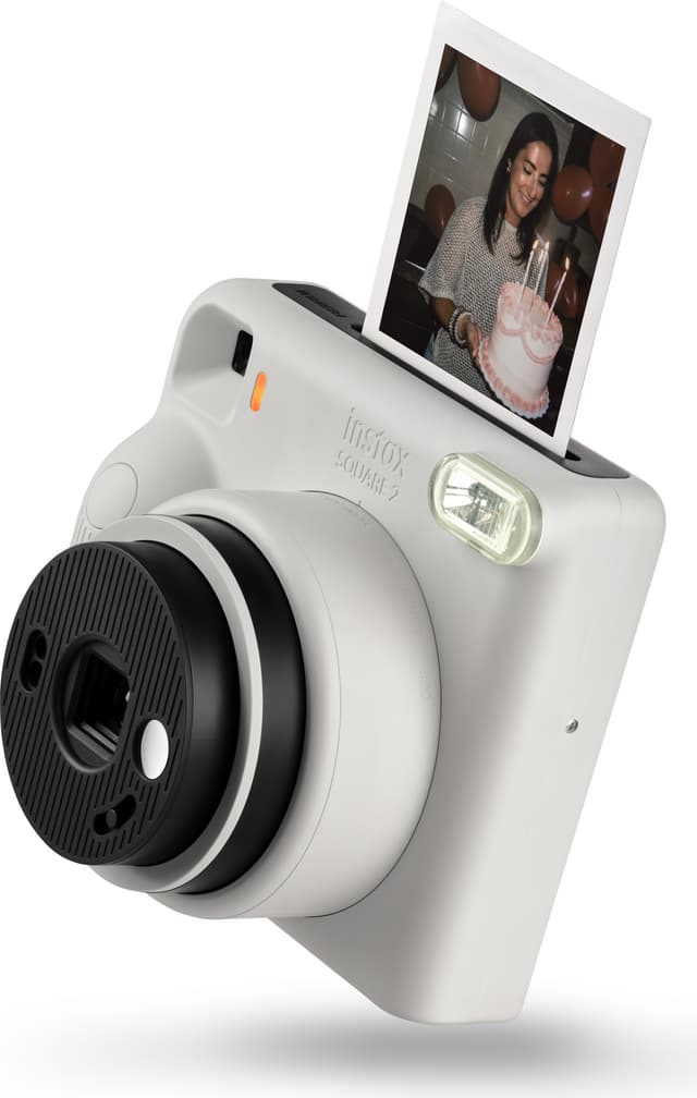 Fujifilm instax SQUARE SQ2 analog direktbildkamera (vit)