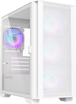 Montech Air 100 ARGB mATX PC-chassi (vit)