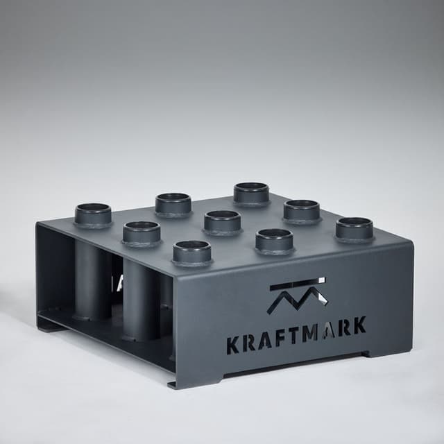 Kraftmark Oppbevaring av treningsutstyr - Vektstangholder 9stk